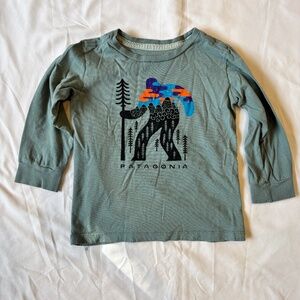 Patagonia Kids 2T Long Sleeve Graphic Tee